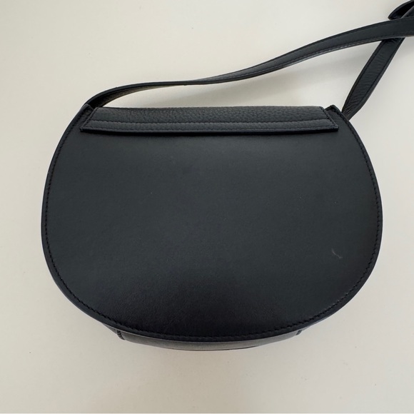 CUYANA Mini Saddle Bag Black Crossbody Leather - Picture 4 of 12